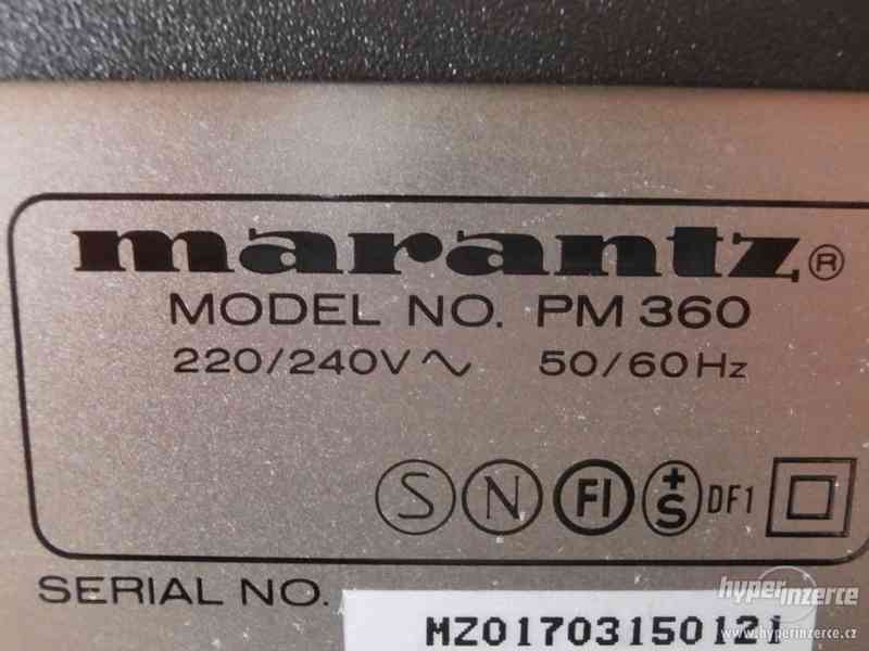Zesilovač Marantz PM 360 - foto 9
