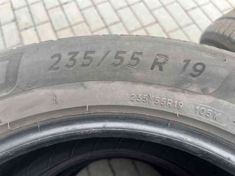 4x Michelin Primacy 4 235/55 R19 105W, 1 sezóna jeté - foto 3