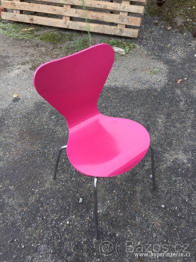 židle růžové - foto 1
