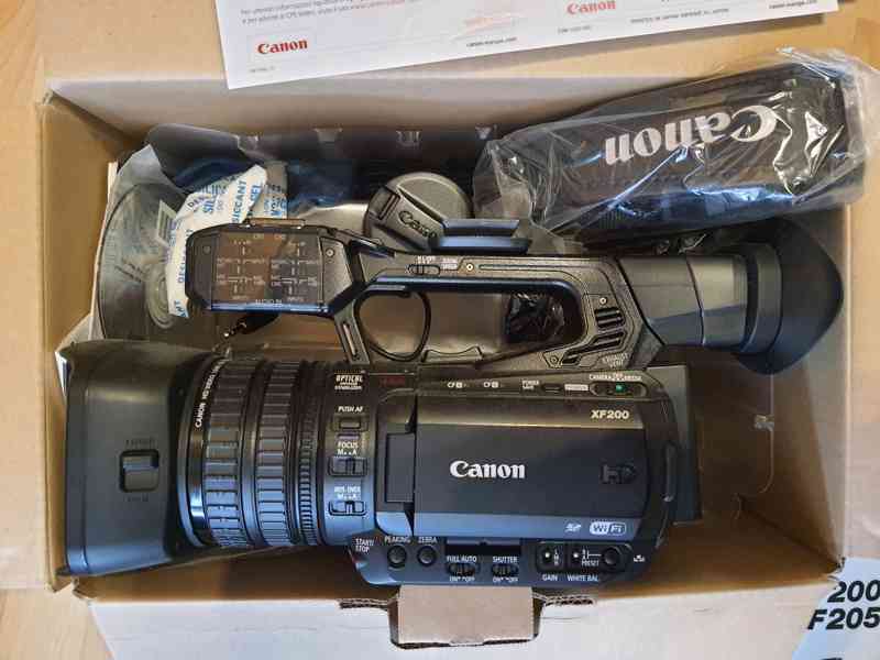 Canon xf200 poloprofesionální kamera, pouze 24 hodin - foto 2