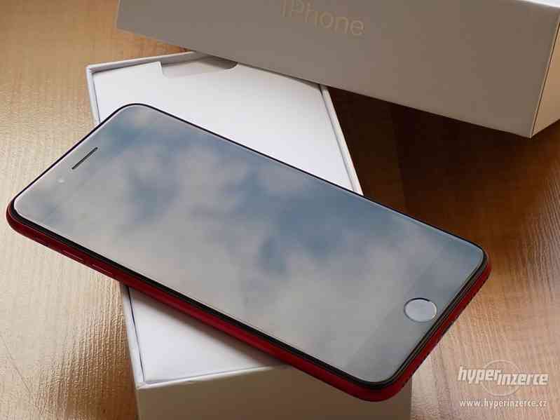 APPLE iPhone 8 PLUS 64GB Red - ZÁRUKA - TOP STAV - foto 4