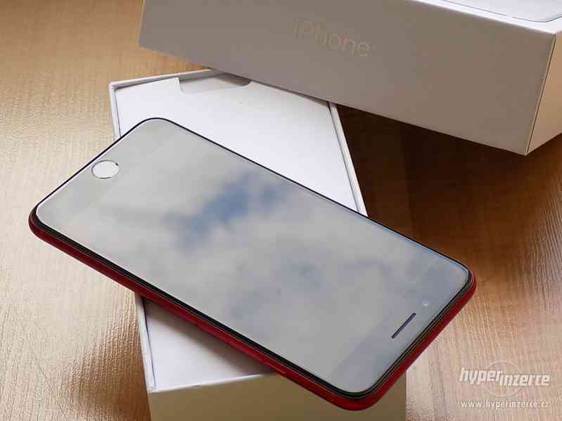 APPLE iPhone 8 PLUS 64GB Red - ZÁRUKA - TOP STAV - foto 5