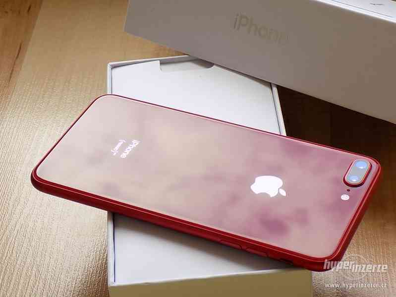 APPLE iPhone 8 PLUS 64GB Red - ZÁRUKA - TOP STAV - foto 7