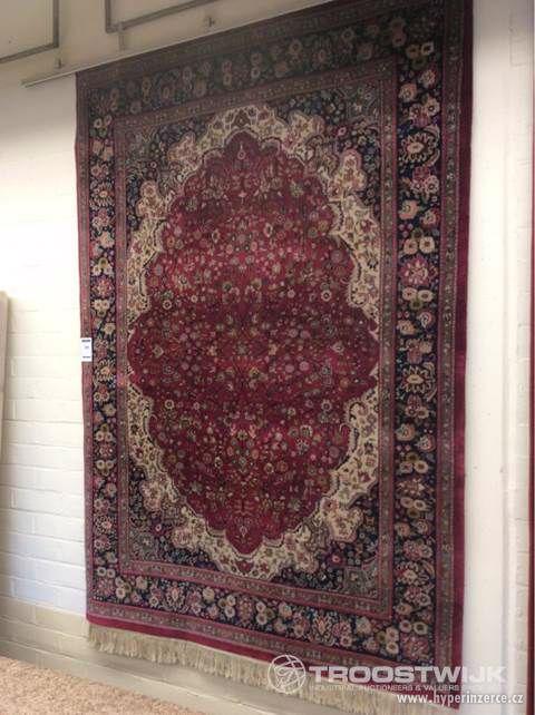Nádherný, ručně vázaný indický koberec - foto 1