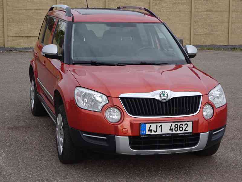 Škoda Yeti 2.0 TDI 4x4 r.v.2010 (103 kw) 2.Majitel 