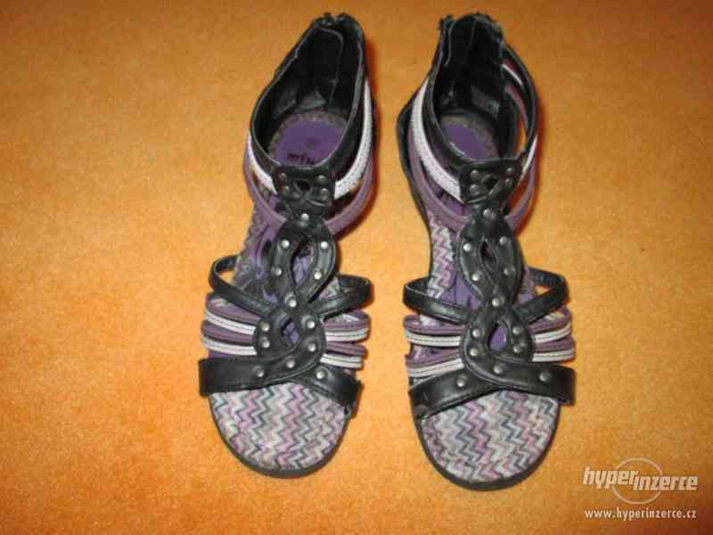 Dívčí sandály zn. MihoIKADO, vel. 35 (222 mm) - foto 3