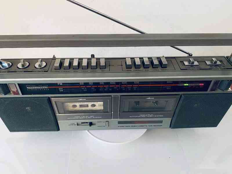 Radiomagnetofon/boombox Radiotone RDX 330L, 80. léta - foto 9