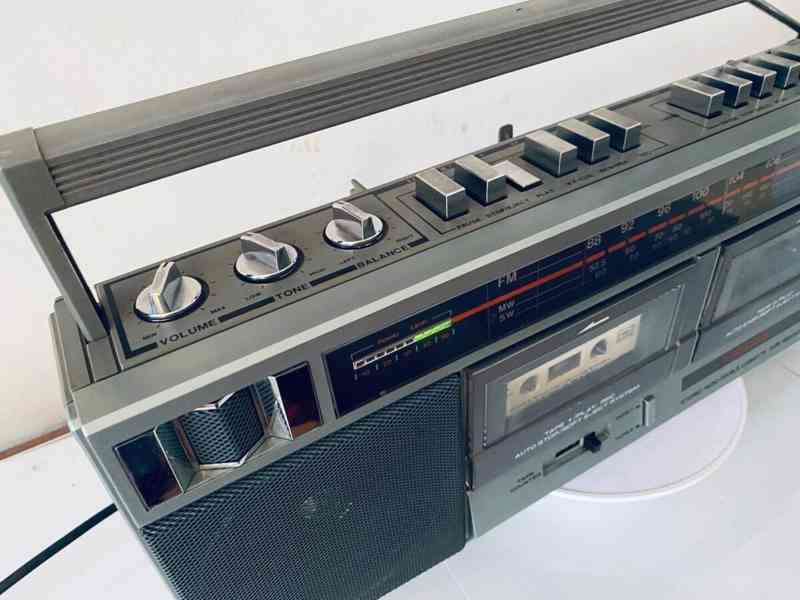 Radiomagnetofon/boombox Radiotone RDX 330L, 80. léta - foto 8