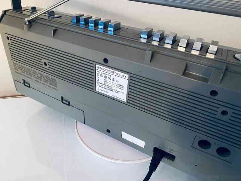 Radiomagnetofon/boombox Radiotone RDX 330L, 80. léta - foto 12