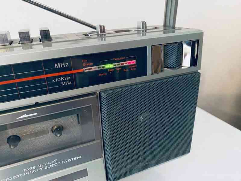Radiomagnetofon/boombox Radiotone RDX 330L, 80. léta - foto 2