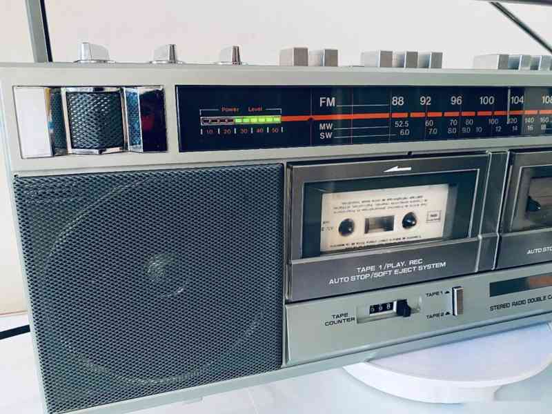 Radiomagnetofon/boombox Radiotone RDX 330L, 80. léta - foto 3