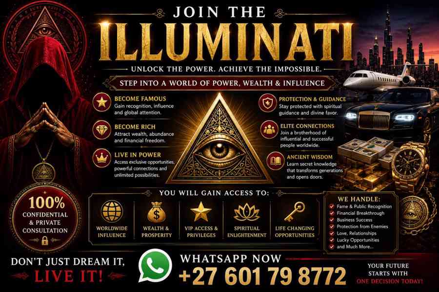 HOW TO JOIN ILLUMINATI FAST IN UNITED KINGDOM+27 601 79 8772