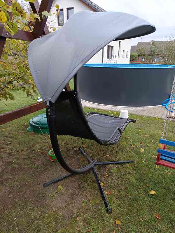 Zahradní relaxační lehátko, houpačka  - foto 4