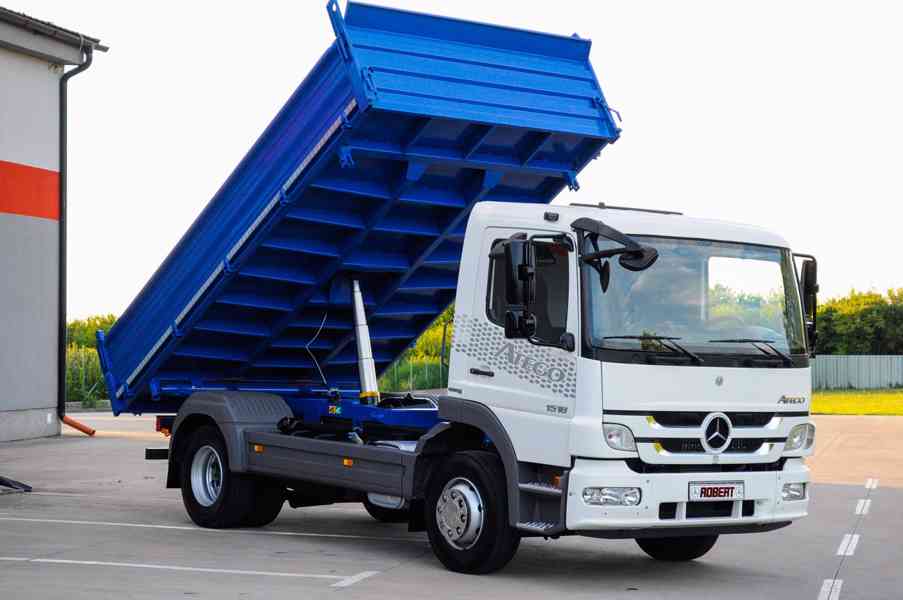 MERCEDES ATEGO 1518 - TŘÍSTRANNÝ S3 SKLÁPĚČ - VYKLÁPĚČ EU5 - foto 74