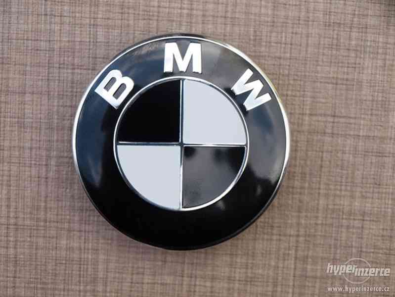 Středové pokličky = BMW = 68mm = NOVÉ – ČERNO-BÍLÉ ! - foto 2