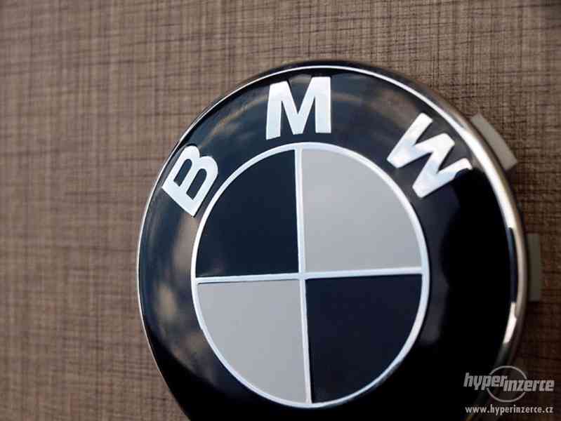 Středové pokličky = BMW = 68mm = NOVÉ – ČERNO-BÍLÉ ! - foto 3