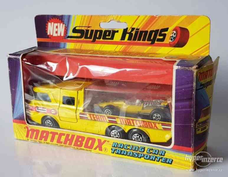 MatchBox Super Kings K-7 RACING CAR TRANSPORTER - foto 1