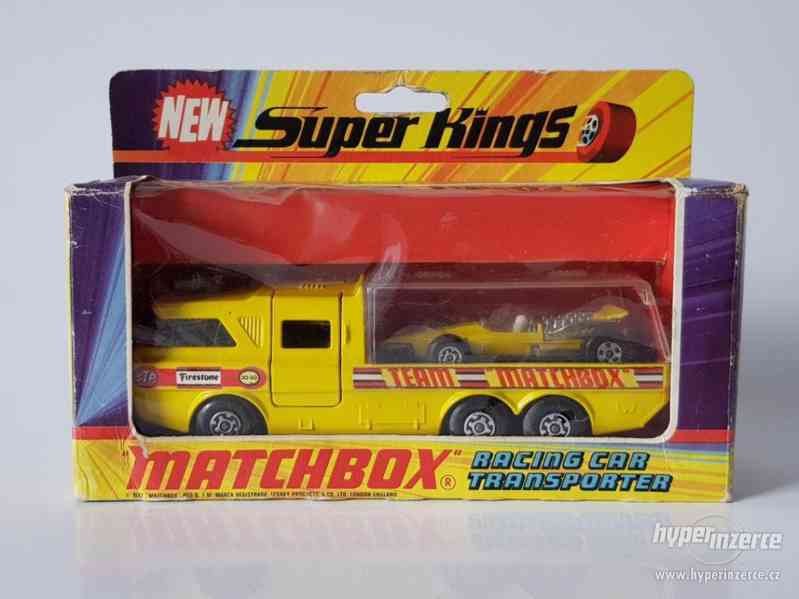 MatchBox Super Kings K-7 RACING CAR TRANSPORTER - foto 2