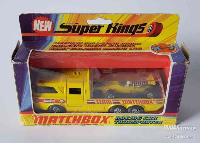 MatchBox Super Kings K-7 RACING CAR TRANSPORTER - foto 3