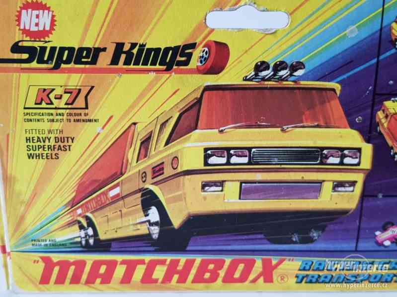 MatchBox Super Kings K-7 RACING CAR TRANSPORTER - foto 5