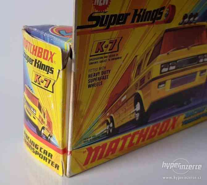 MatchBox Super Kings K-7 RACING CAR TRANSPORTER - foto 6