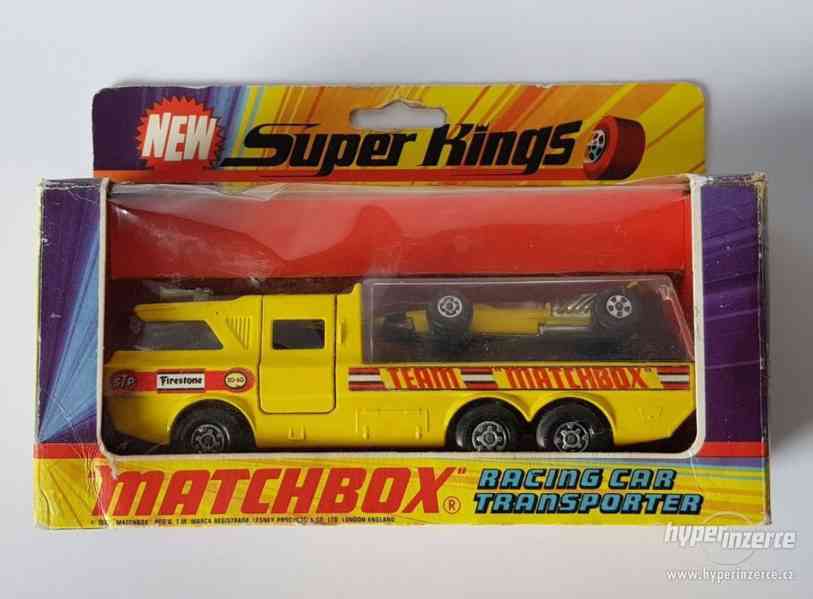 MatchBox Super Kings K-7 RACING CAR TRANSPORTER - foto 8