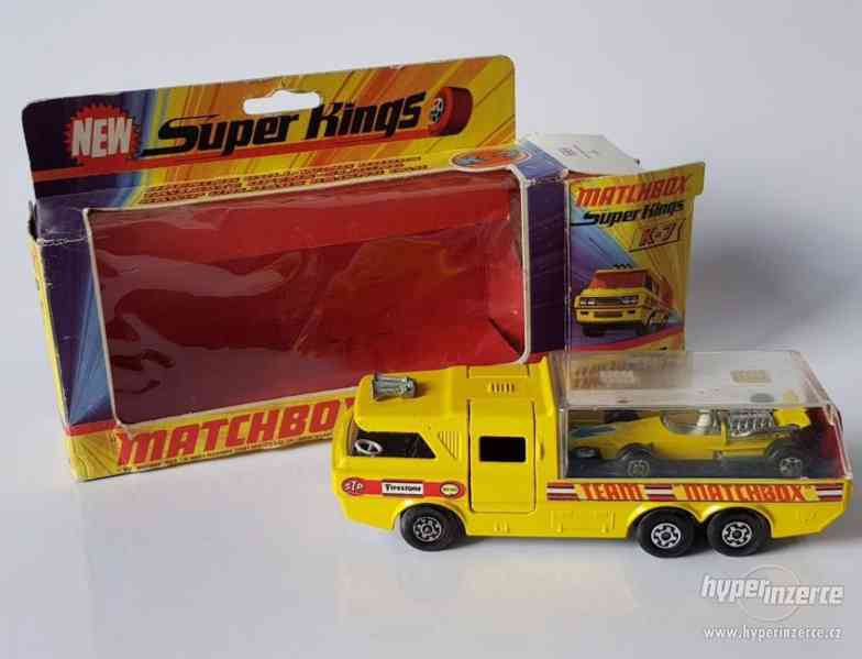 MatchBox Super Kings K-7 RACING CAR TRANSPORTER - foto 9