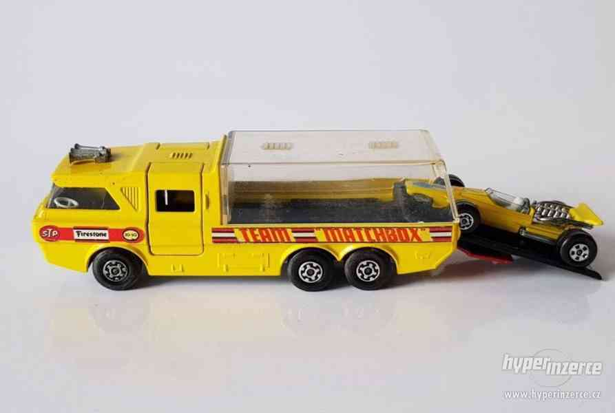 MatchBox Super Kings K-7 RACING CAR TRANSPORTER - foto 10