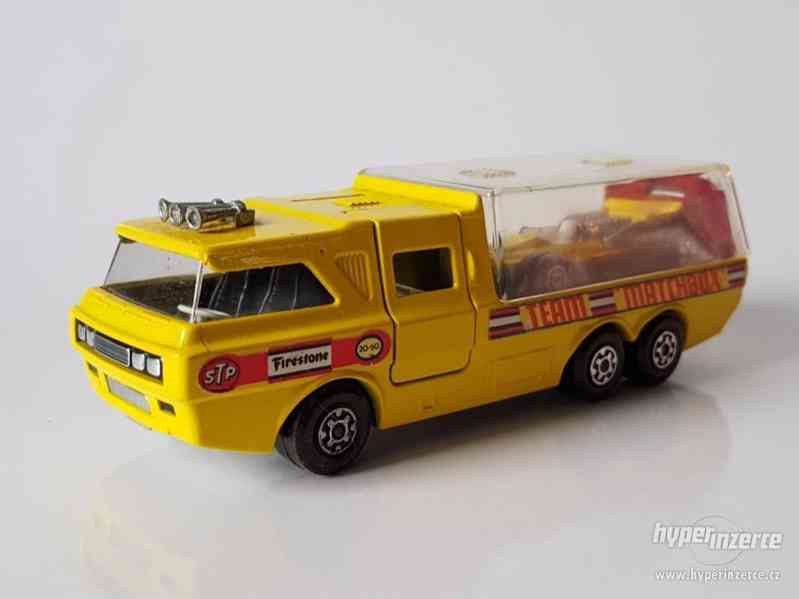 MatchBox Super Kings K-7 RACING CAR TRANSPORTER - foto 14