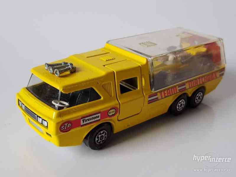 MatchBox Super Kings K-7 RACING CAR TRANSPORTER - foto 15