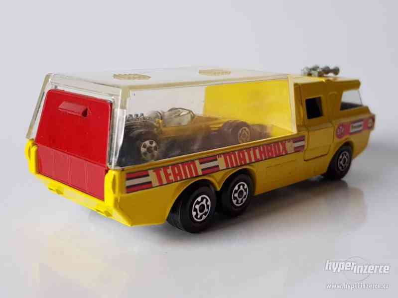 MatchBox Super Kings K-7 RACING CAR TRANSPORTER - foto 20