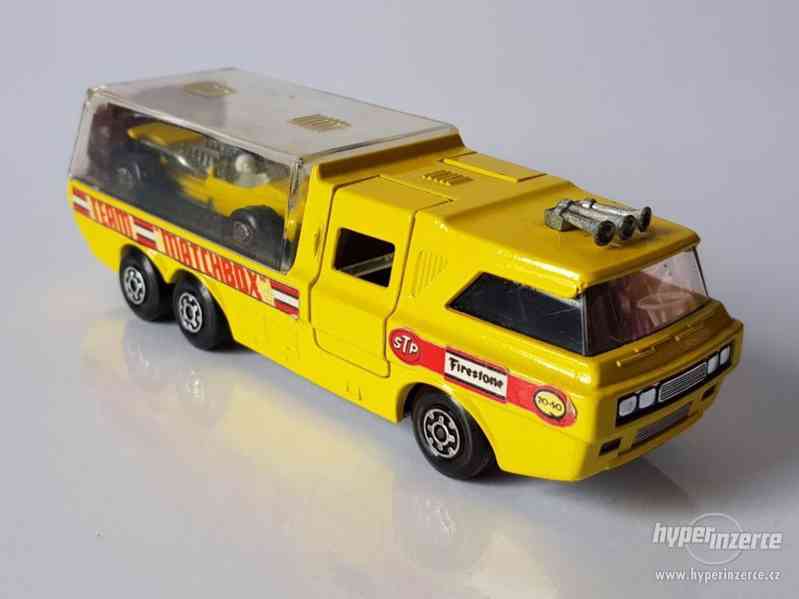 MatchBox Super Kings K-7 RACING CAR TRANSPORTER - foto 21