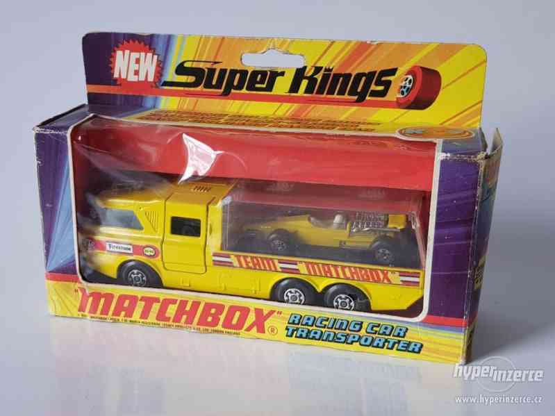 MatchBox Super Kings K-7 RACING CAR TRANSPORTER - foto 26