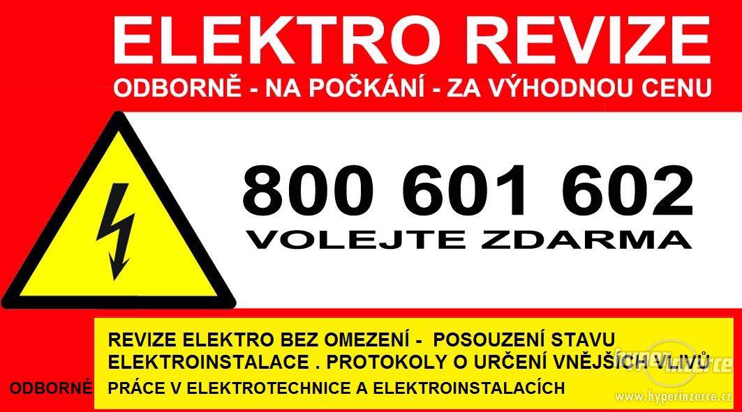 Revize elektro el - ektrorevize - Revizní technik elektro - foto 1