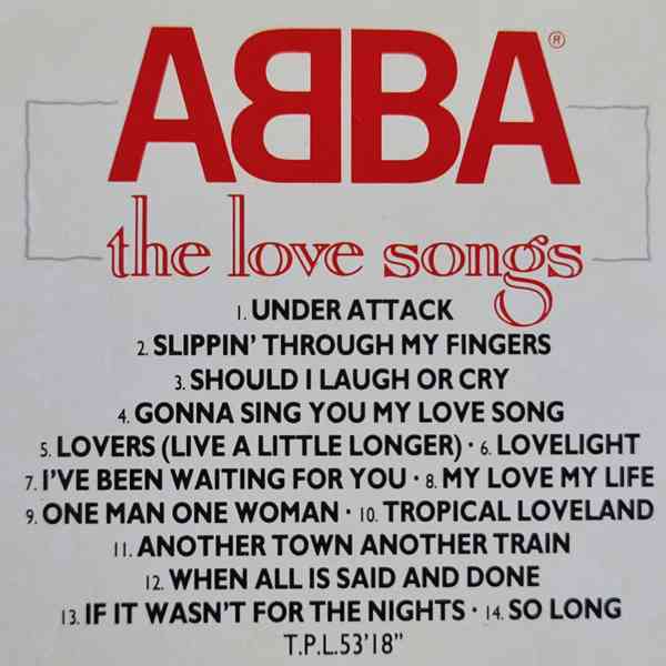 CD - ABBA / The Love Songs - foto 2