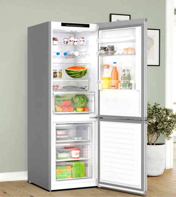 Kvalitní  kombinovaná  lednice  Bosch, tř. A+ - foto 12