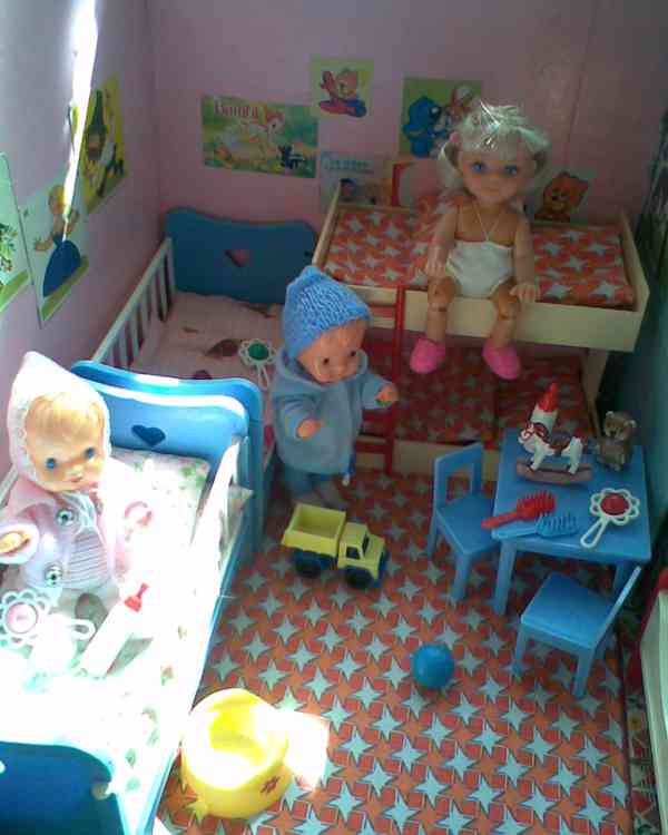 Retro nábyteček domeček - foto 3