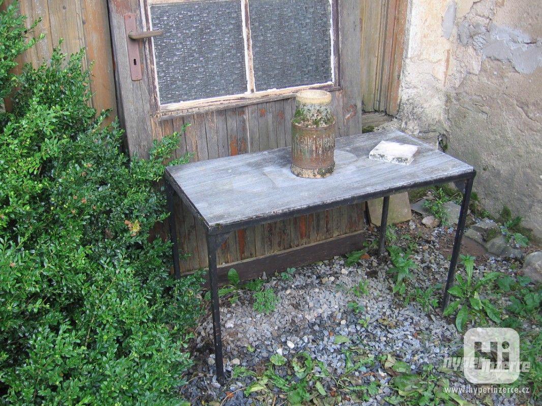 Mramorový zahradní stůl - foto 1