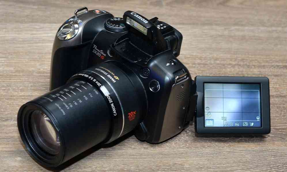 Canon PowerShot SX 20 IS *20x O. Zoom*HDV 720p - foto 5
