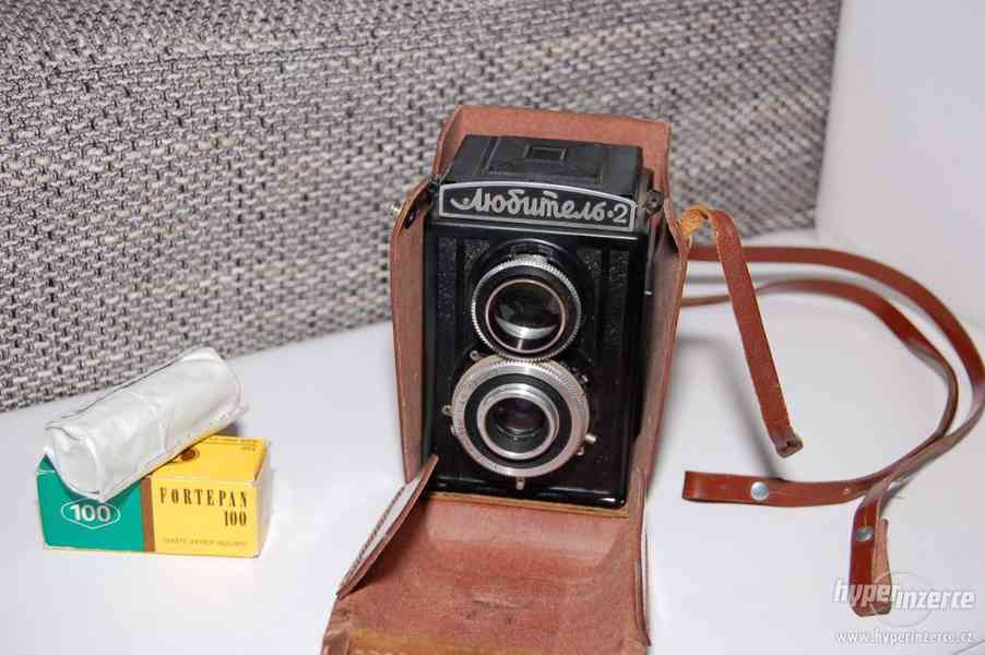 Starý ruský fotoaparát. ,,Ljubimel 2". + pouzdro + film - foto 1