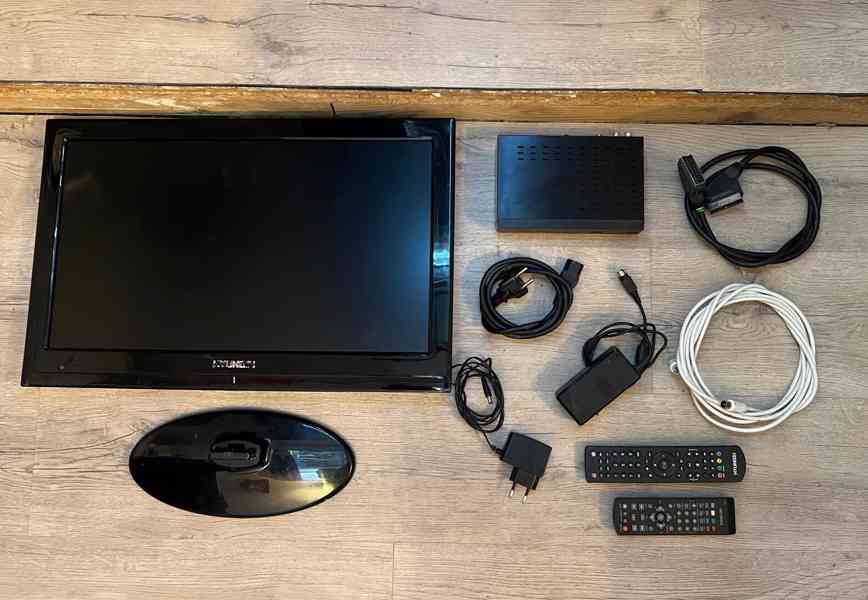 SET menší televize s DVD + set-top-box - foto 2
