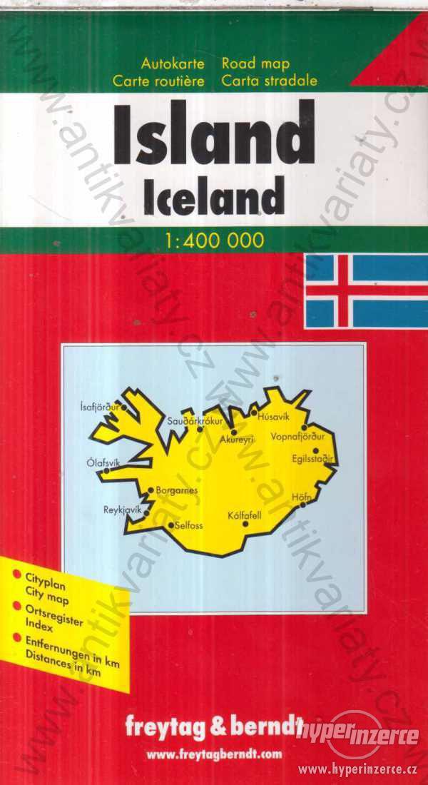Island Iceland Islande Islanda Automapa Autokarte - foto 1