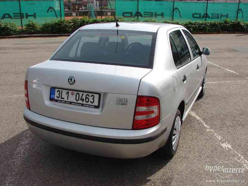 Škoda Fabia 1.2i Sedan r.v.2005 Koupeno v ČR - foto 4