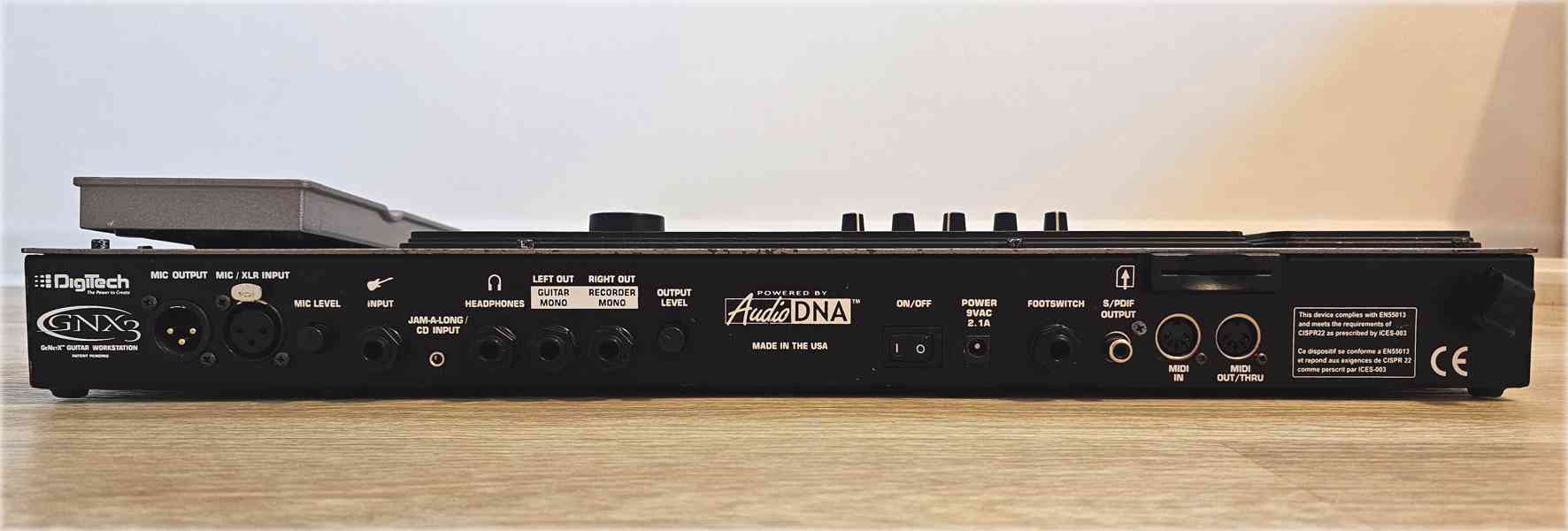 Kytarový multieffect DigitechGNX3 - foto 2