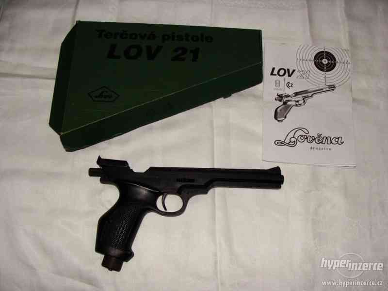 terčová pistole LOV 21 - foto 1