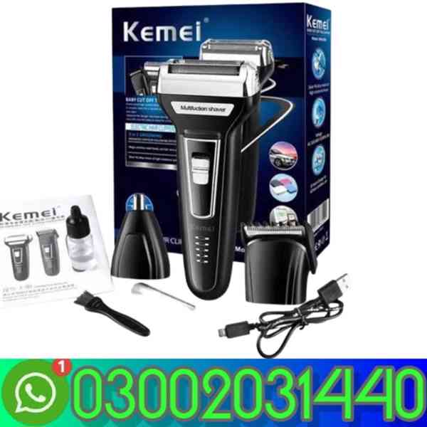 3 in 1 Rechargeable Men's Hair Shaver KM-6559 With USB Charg - foto 1
