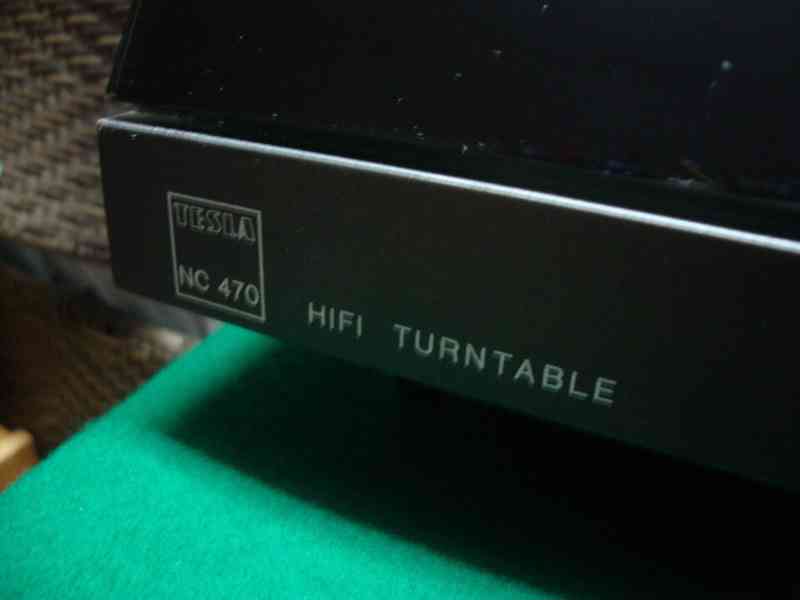 Gramofon Tesla NC 470 velice zachovalý funkční 1985-87 - foto 3