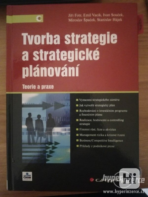 Tvorba strategie a strategické plánování - Teorie a praxe - foto 1
