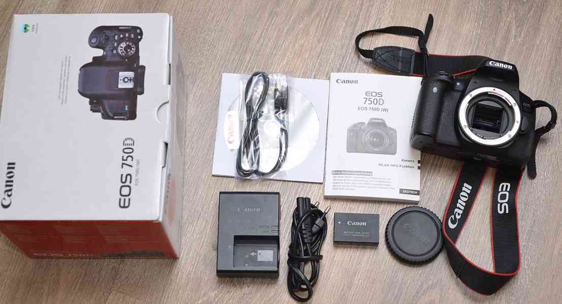 Canon EOS 750D 24MPix *Full HDV*WIFI/NFC 17000 Exp - foto 3