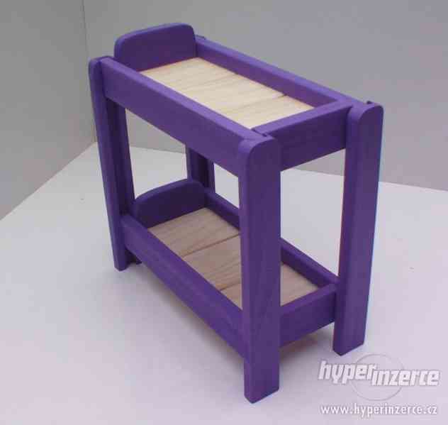 Dřevěný nábytek pro panenky pokojíček - foto 6